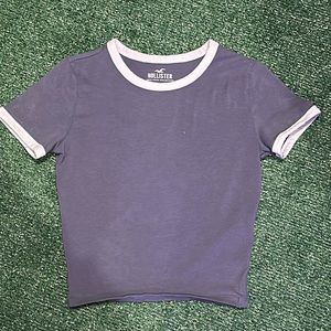Hollister Baby Tee Crop Top